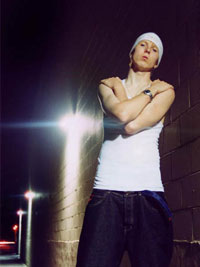 Manafest lookin' like Eminem.