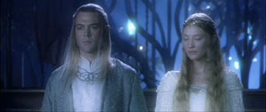 Galadriel and Celeborn.