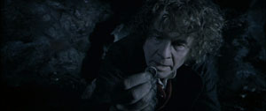 Bilbo finds a ring.