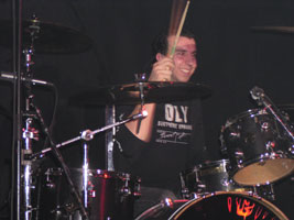 Steve Rocks The Drums